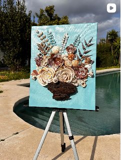 Shell Canvas Art